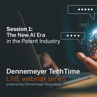 Dennemeyer TechTime: The new AI era in the patent industry