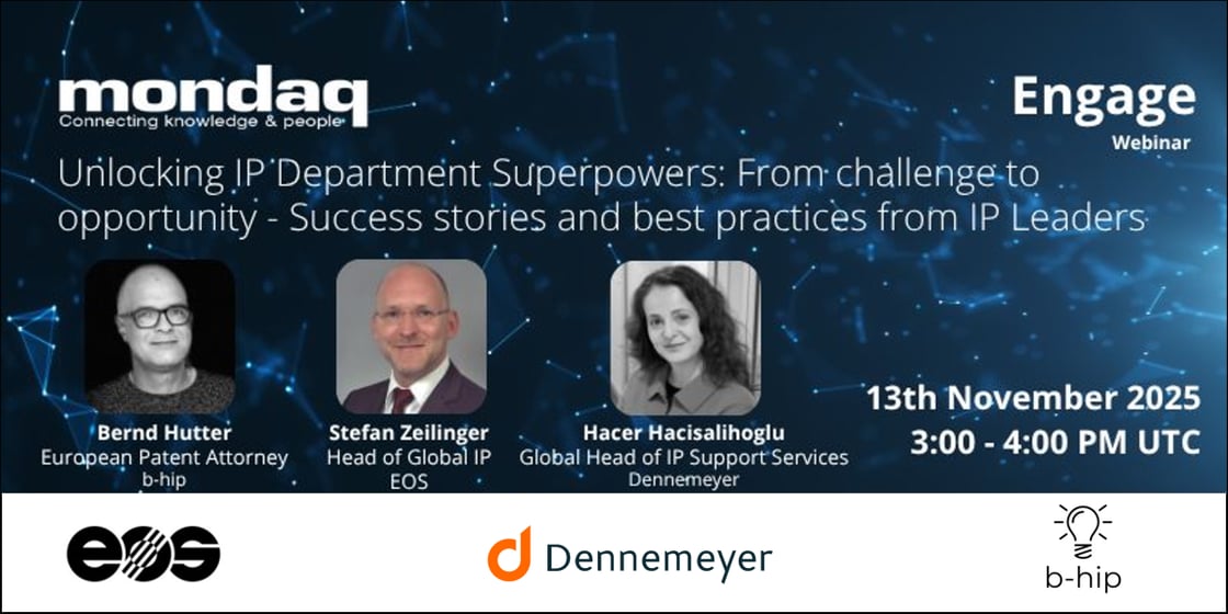 Live Webinar: Unlocking IP Department Superpowers