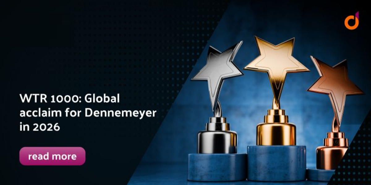 WTR 1000 Global acclaim for Dennemeyer in 2026 WTR 1000 Global acclaim for Dennemeyer in 2026