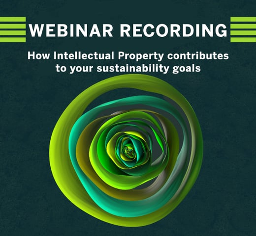 Webinar Recording: Sustainable IP