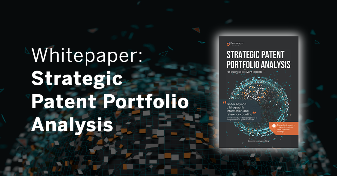 Whitepaper: Strategic patent portfolio analysis