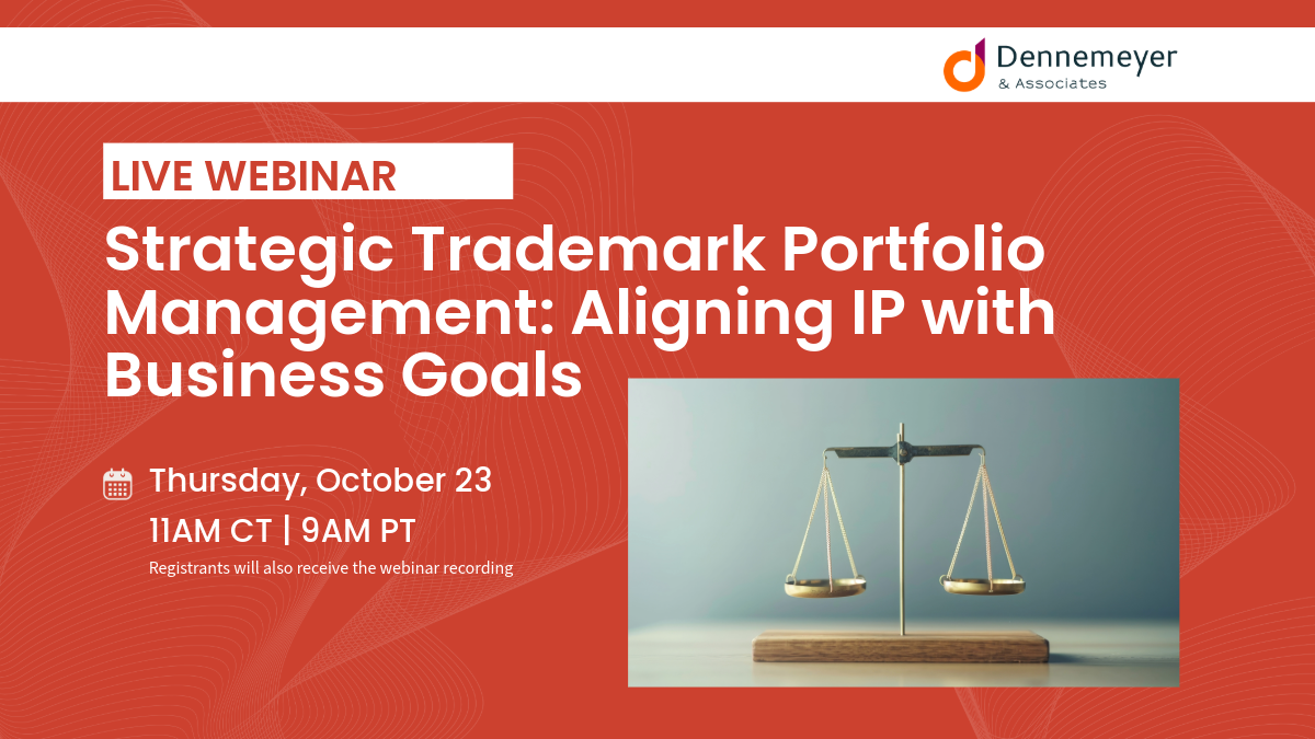Trademark Portfolio Management Trademark Portfolio Management